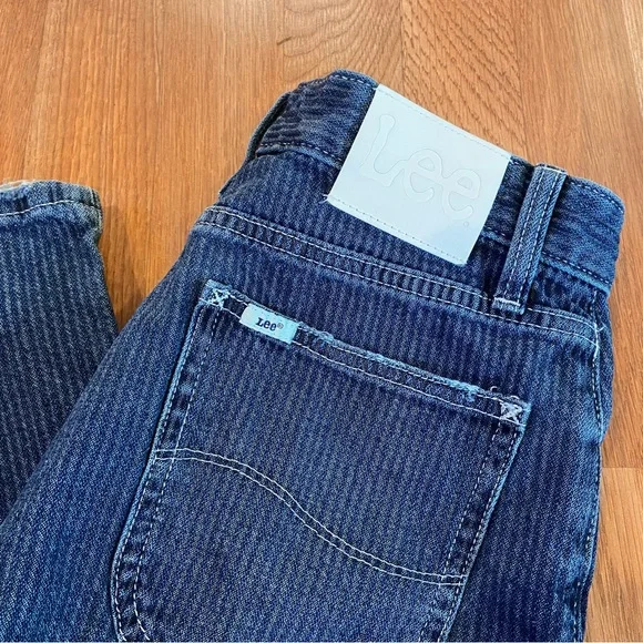 Vintage Style Railroad Lee Wide Leg Jeans - Picture 3 of 8